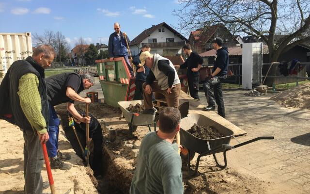 DJK Handwerker wieder im Einsatz