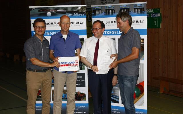 DJK Blau-Weiß Münster ist Teil des Sportlandes Hessen