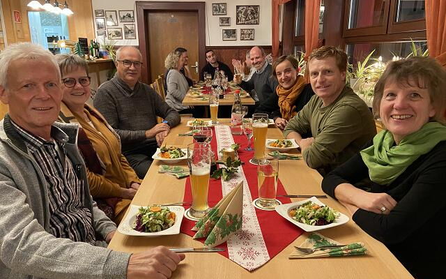 Danke mit Kino und gutem Essen