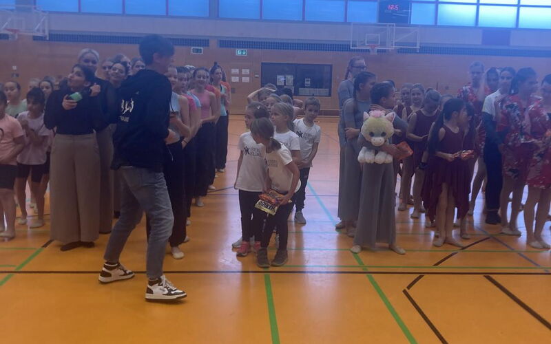 Die DJK- Tanzkids rocken die Matinee des TV Münster