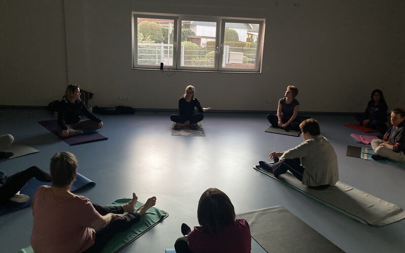 DJK Namasté: Der neue Yoga-Kurs ist erfolgreich gestartet