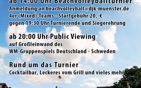 Beachparty am 23.06.2018