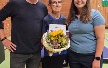 Premiere bei den Damen: Maria Müller spielt 750 Spiele im DJK-Trikot