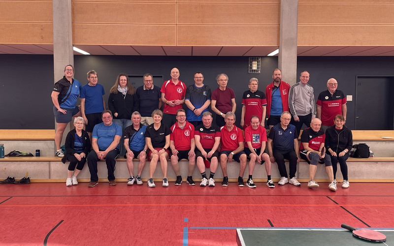 Freundschaftsturnier in Hanau am 28.2. – Ping Pong Parkinson Münster zu Gast